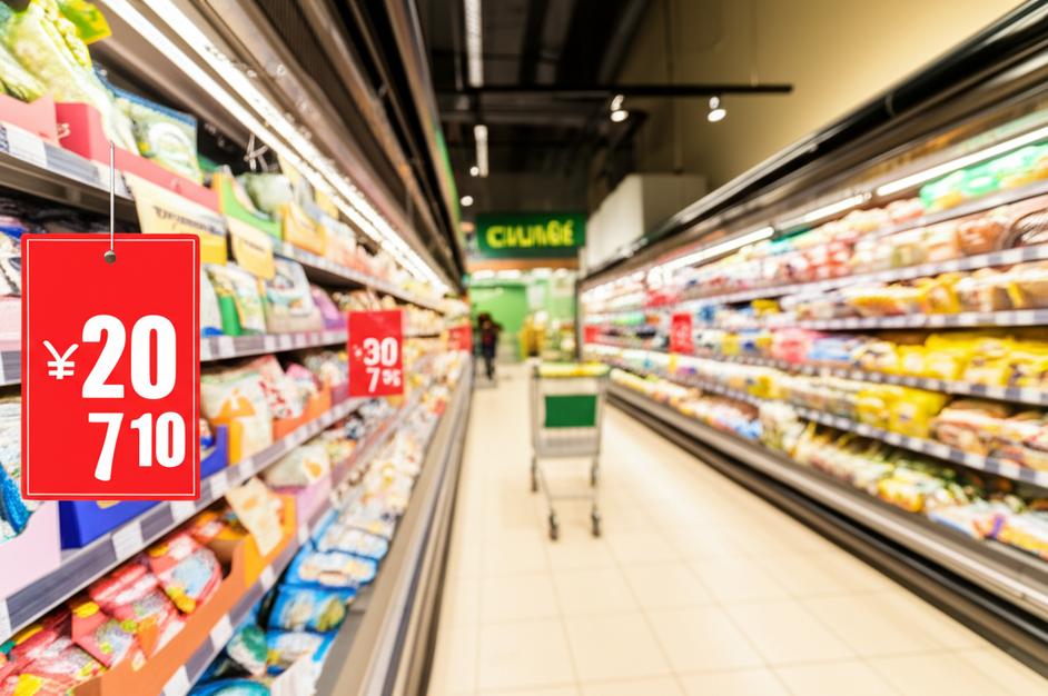 Giá cả cạnh tranh siêu thị