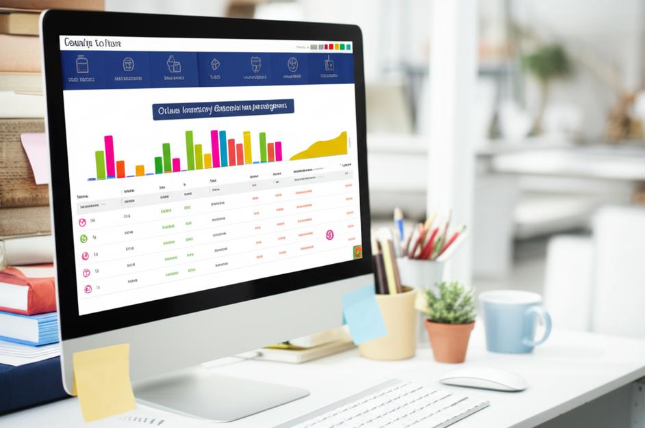 Giao diện phần mềm quản lý kho online trực quan, dễ sử dụng.