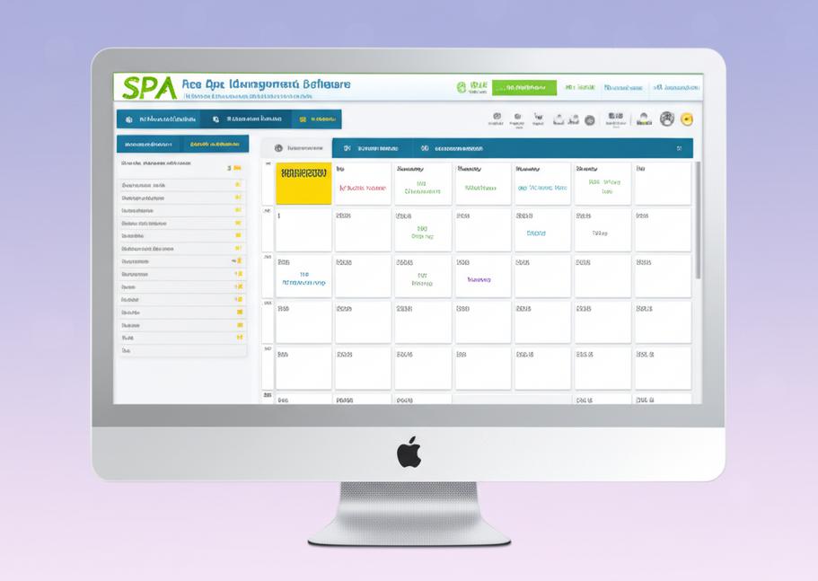 Giao diện phần mềm quản lý spa miễn phí.