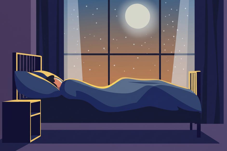 Phòng ngủ yên bình cho giấc ngủ sâu.