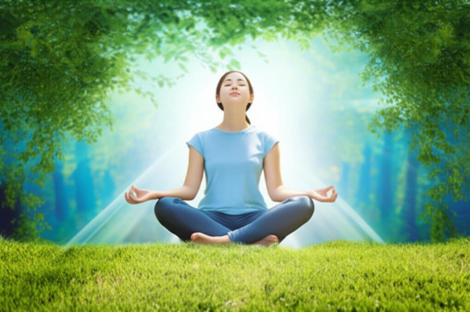 Thiền định giảm căng thẳng.