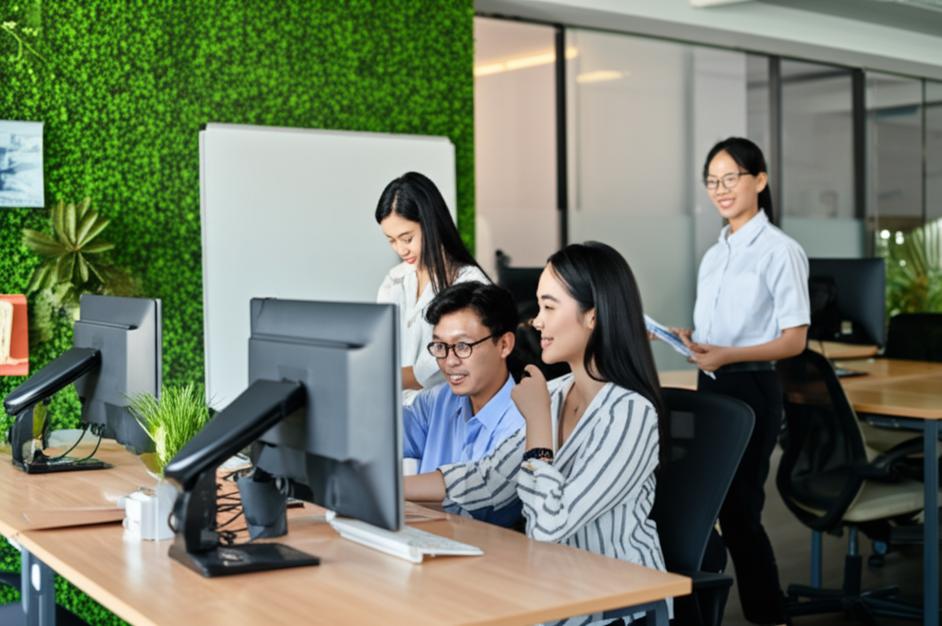 Không gian làm việc lý tưởng.