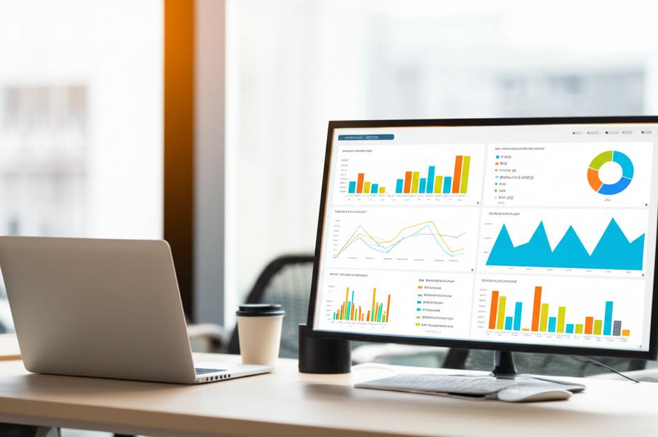 Dashboard phần mềm quản lý bán hàng Ebiz.