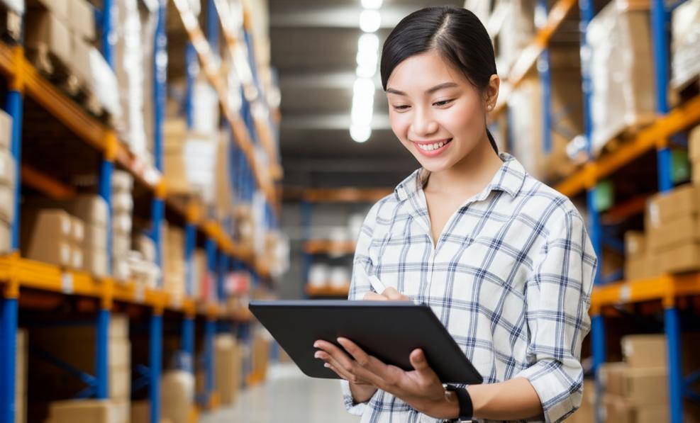 Giao diện phần mềm quản lý kho online miễn phí.
