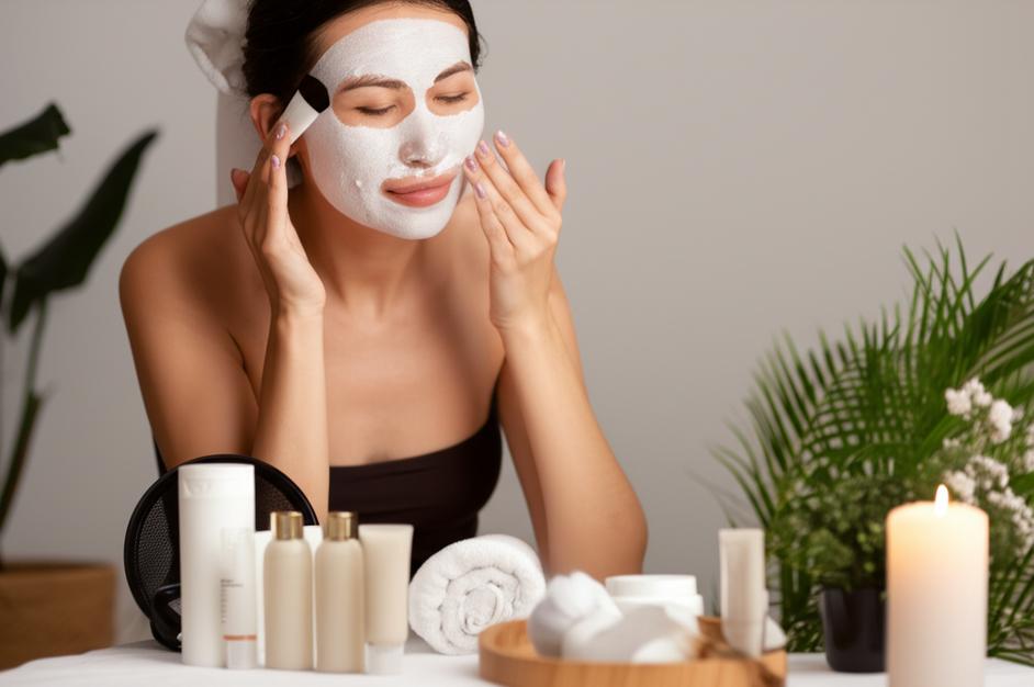 Spa tại nhà cho da mặt mụn
