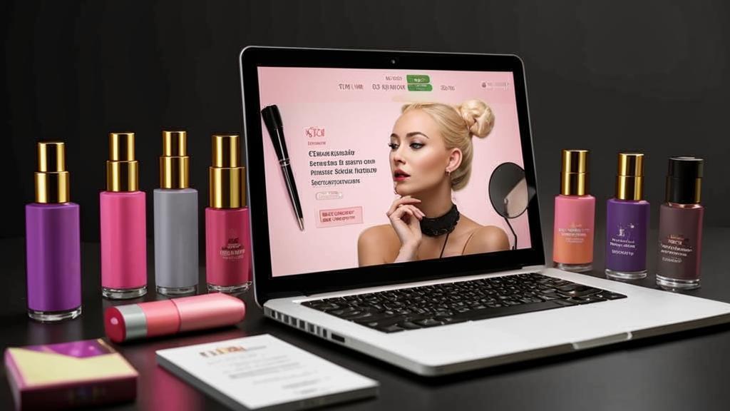 Giao diện website bán mỹ phẩm chuyên nghiệp.