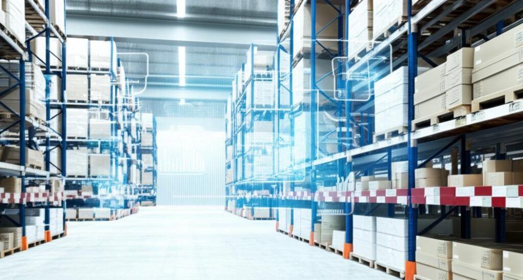 Giao diện phần mềm quản lý kho hiển thị thông tin số lô và hạn sử dụng của sản phẩm.