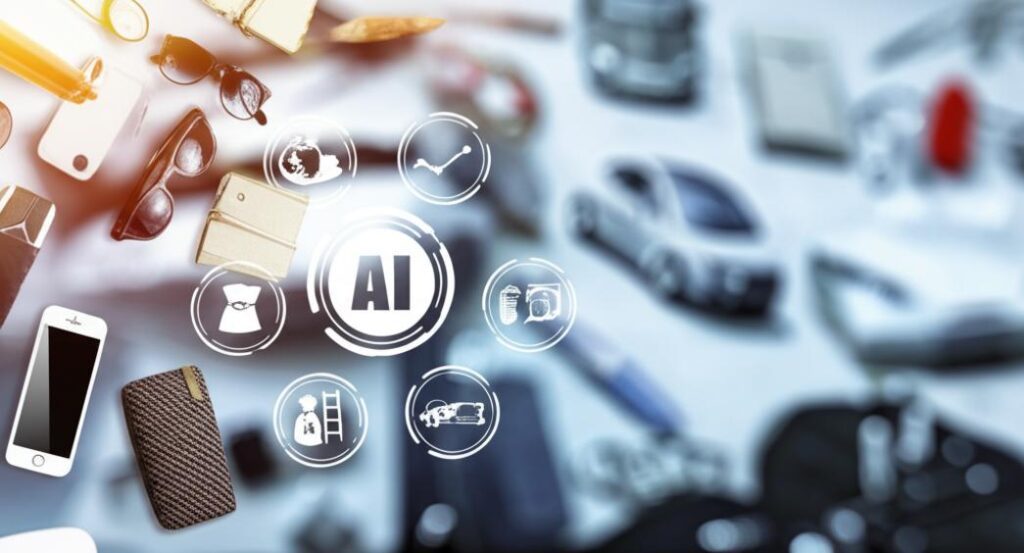 Giao diện phần mềm quản lý bán hàng phụ kiện nhập khẩu.