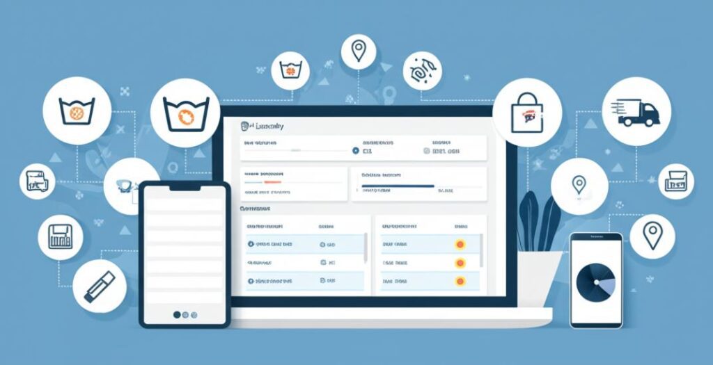 Phần mềm quản lý giao nhận giặt sấy Ebiz