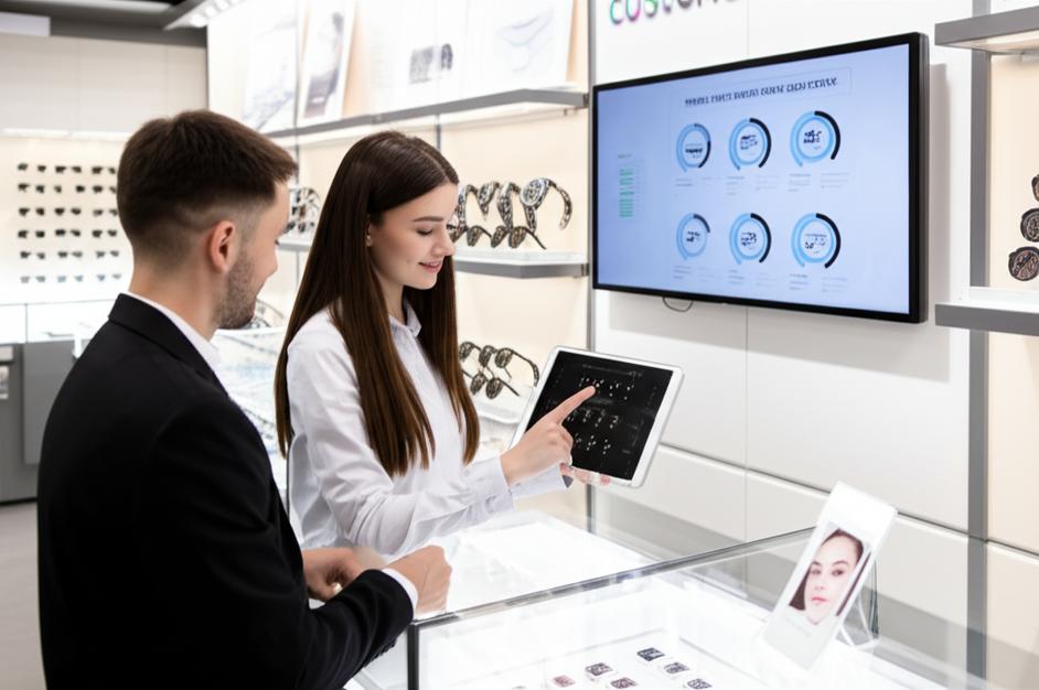 Phần mềm quản lý khách hàng cho cửa hàng đồng hồ, mắt kính.