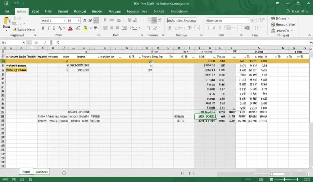 Bảng tính Excel quản lý kho hàng