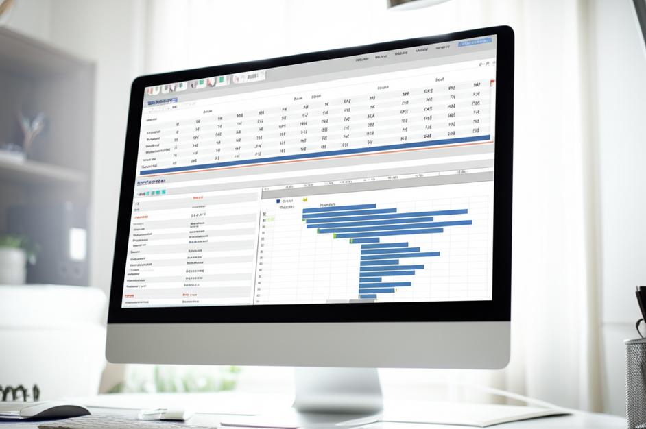 Giao diện phần mềm quản lý dự án bán lẻ.