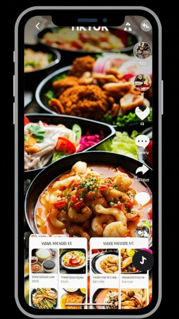 Marketing quán ăn trên TikTok