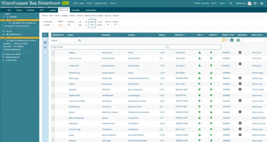 Giao diện phần mềm quản lý kho hiển thị serial number.