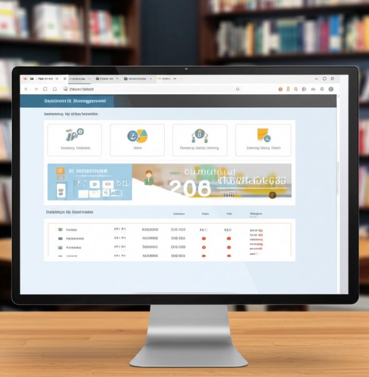 Giao diện phần mềm quản lý nhà sách dễ sử dụng.