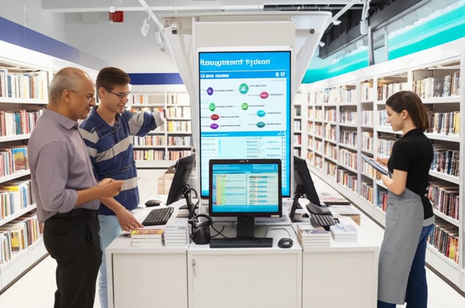 Hệ thống quản lý cửa hàng sách hiệu quả.