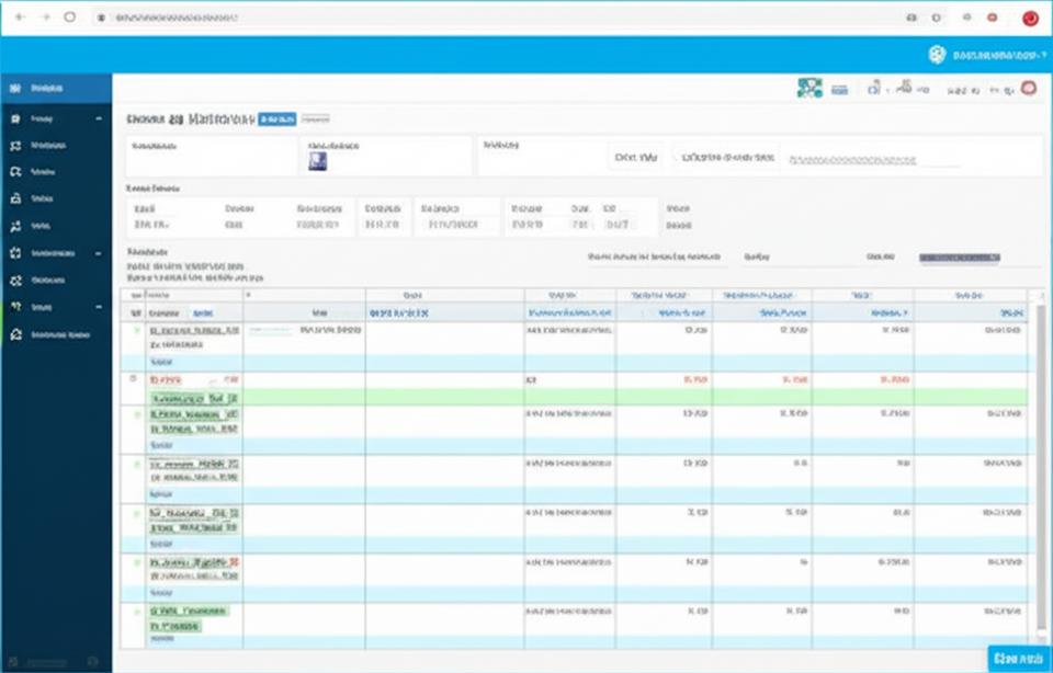 Giao diện phần mềm quản lý clinic tích hợp.