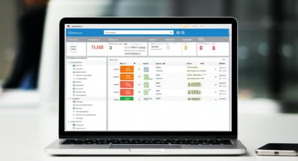 Giao diện phần mềm quản lý đại lý gas.