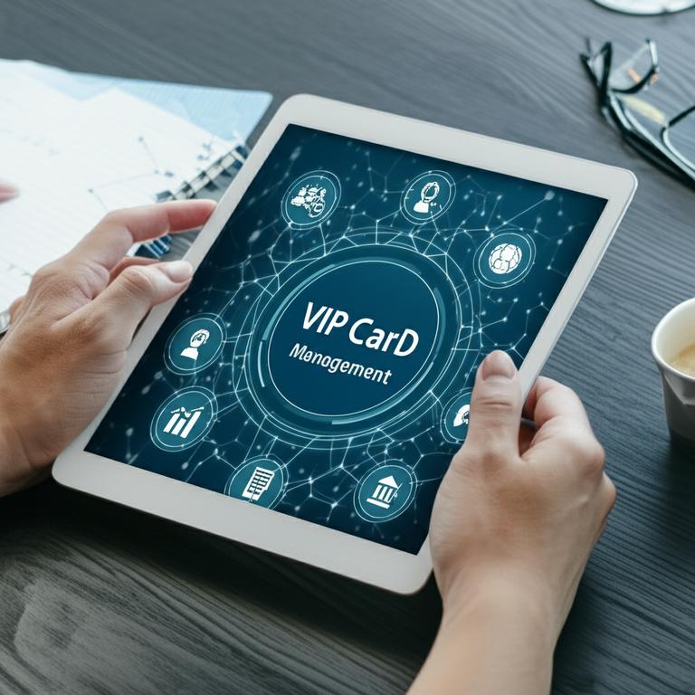 Quản lý thẻ VIP hiệu quả.