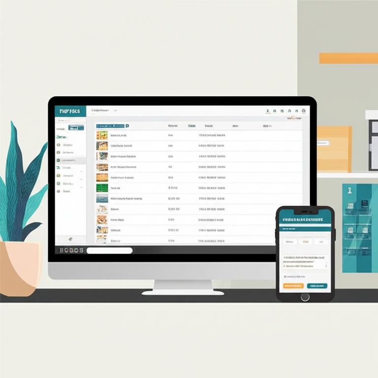 Giao diện phần mềm quản lý cửa hàng tạp hóa.