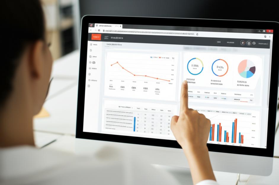 Giao diện phần mềm quản lý giảm giá.