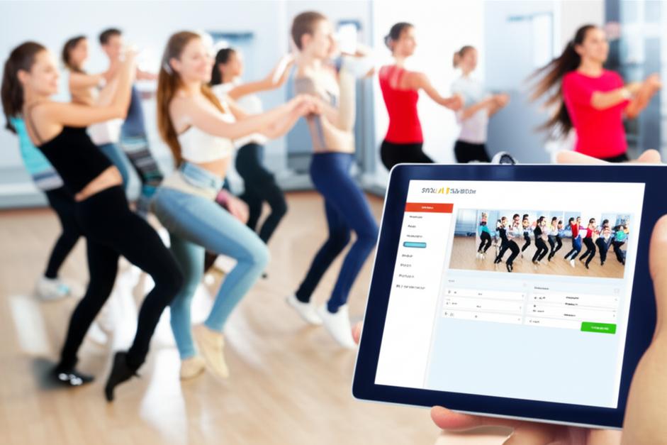 Phần mềm POS tối ưu cho quản lý Dance Studio: Bí quyết thành công 5 Dance studio sôi động với phần mềm POS trên màn hình.