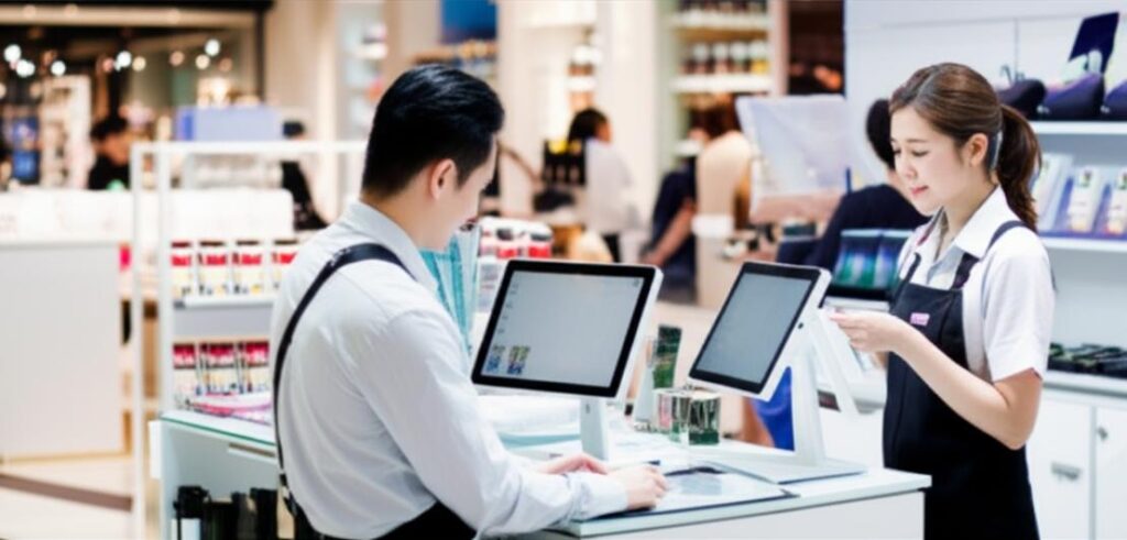 Hệ thống POS trong cửa hàng TTTM