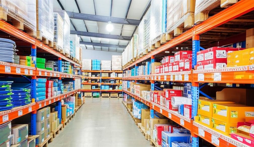 Kho vật tư điện nước được quản lý khoa học.