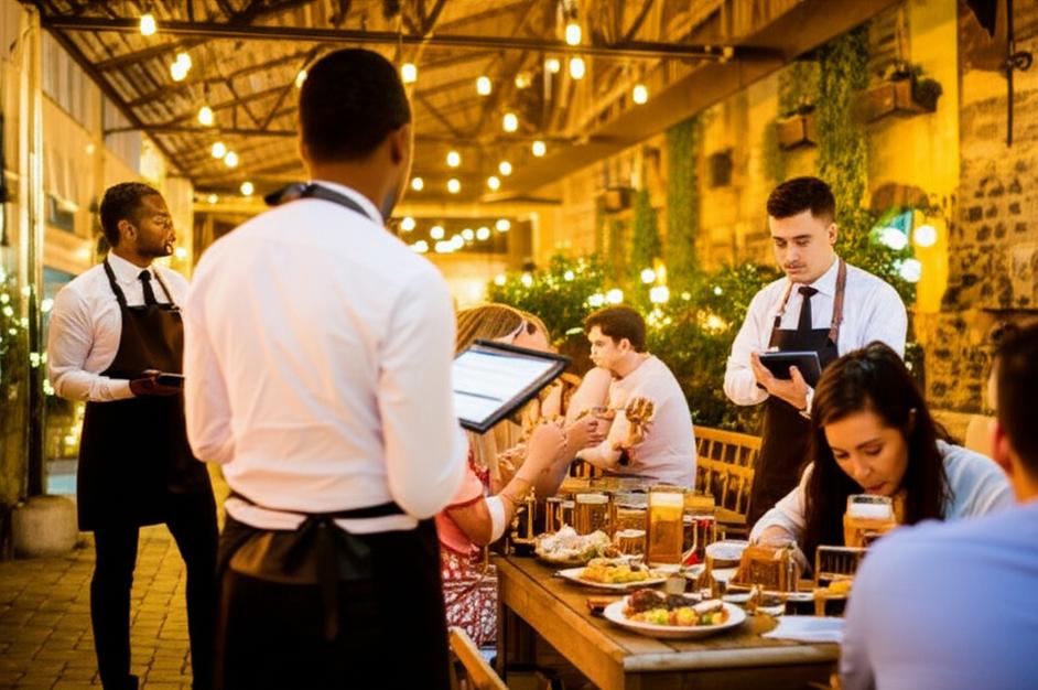 Quán nhậu đông khách được quản lý hiệu quả bằng phần mềm.