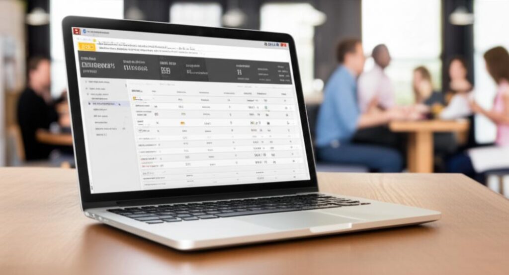 Giao diện phần mềm quản lý nhà hàng chuyên nghiệp.