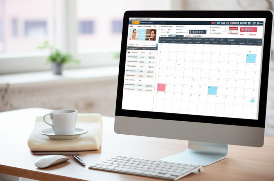 Giao diện phần mềm quản lý salon tóc và spa.