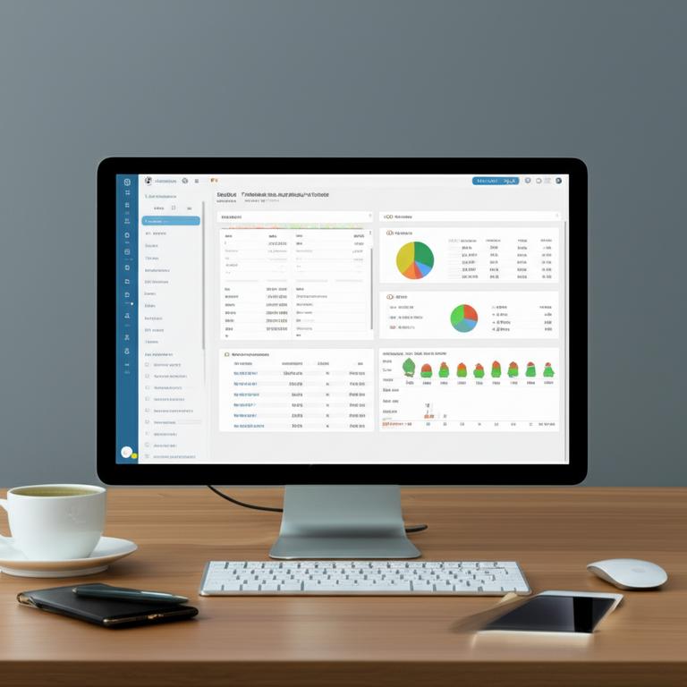 Giao diện phần mềm quản lý bán hàng với các tính năng quản lý kho, bán hàng và báo cáo.