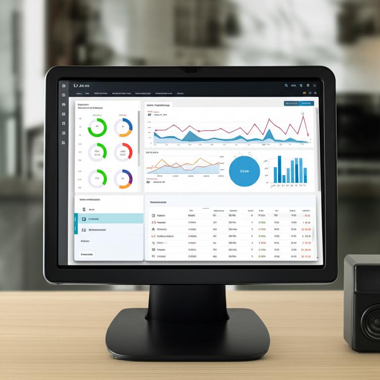 Giao diện phần mềm bán hàng thông minh trên POS.