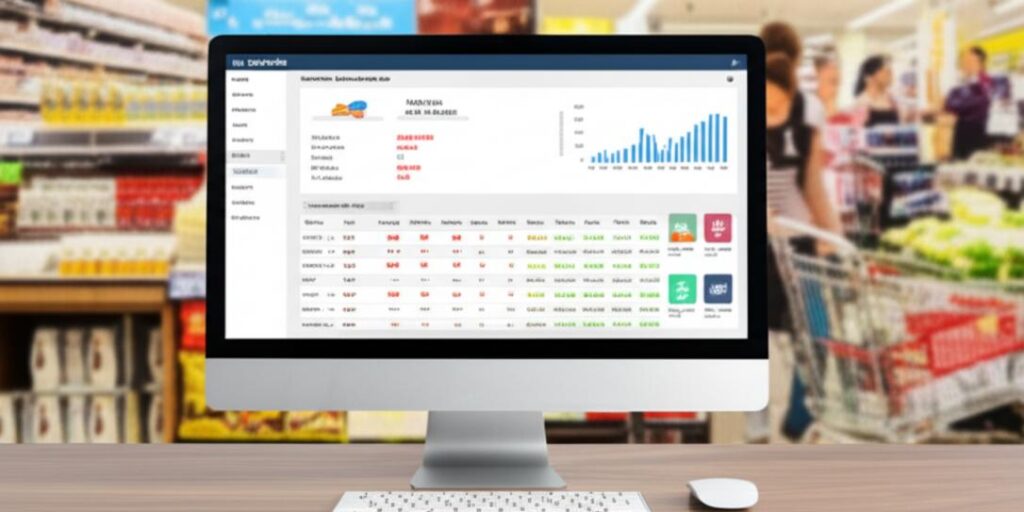 Hệ thống quản lý siêu thị hiện đại.