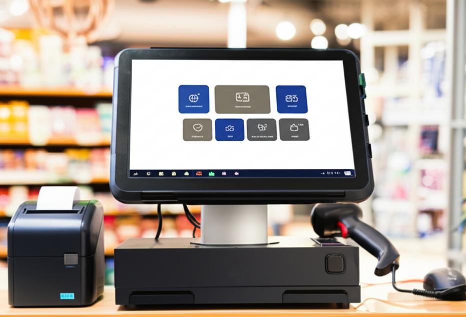 Thiết bị bán hàng POS hiện đại.