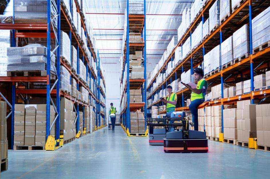 Hệ thống quản lý kho hiện đại.