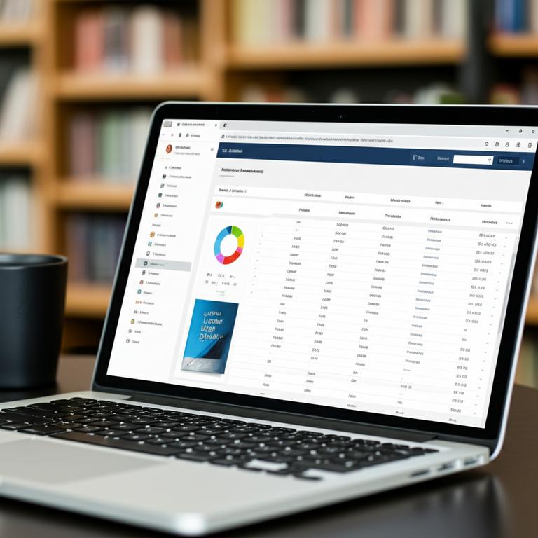 Giao diện phần mềm quản lý hiệu sách.