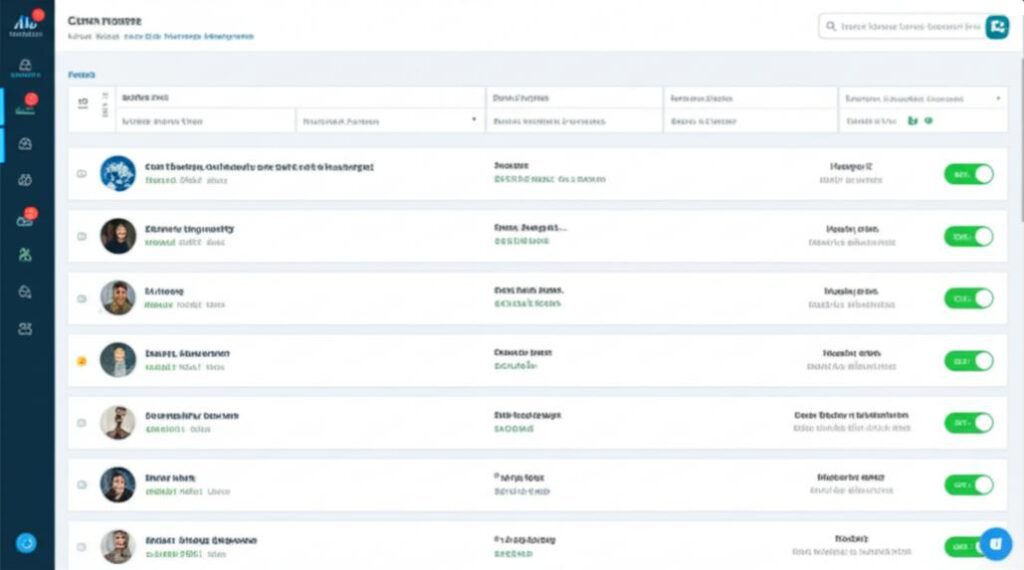 Giao diện phần mềm CRM tích điểm.