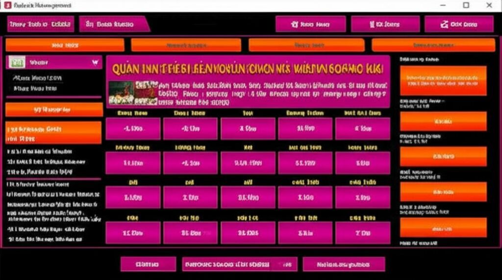 Giao diện phần mềm quản lý karaoke với các tính năng chính.