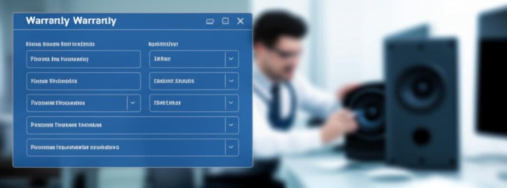 Phần mềm quản lý bảo hành loa hiệu quả