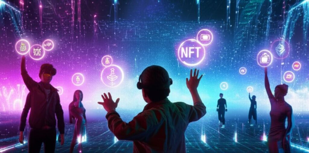 Web3 for Influencers: Empowering Content Creators in the Decentralized World 6 Influencer engaging with fans in a Web3 metaverse.