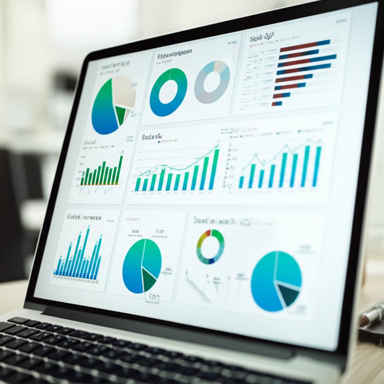 Biểu đồ kinh doanh tăng trưởng.