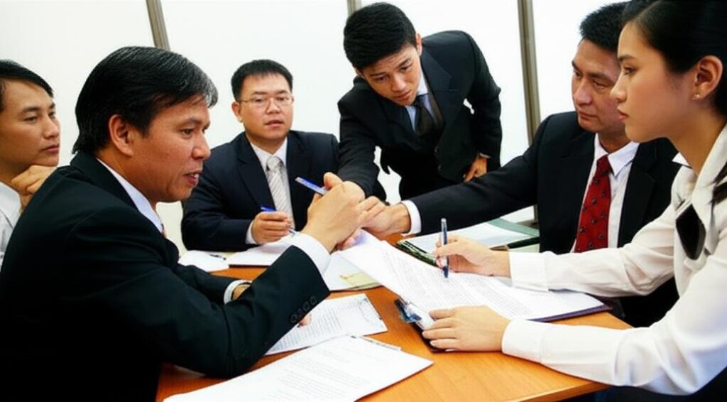 Bí quyết Đàm phán bằng Tiếng Anh hiệu quả: Chinh phục mọi cuộc giao dịch 3 Cuộc họp đàm phán quốc tế