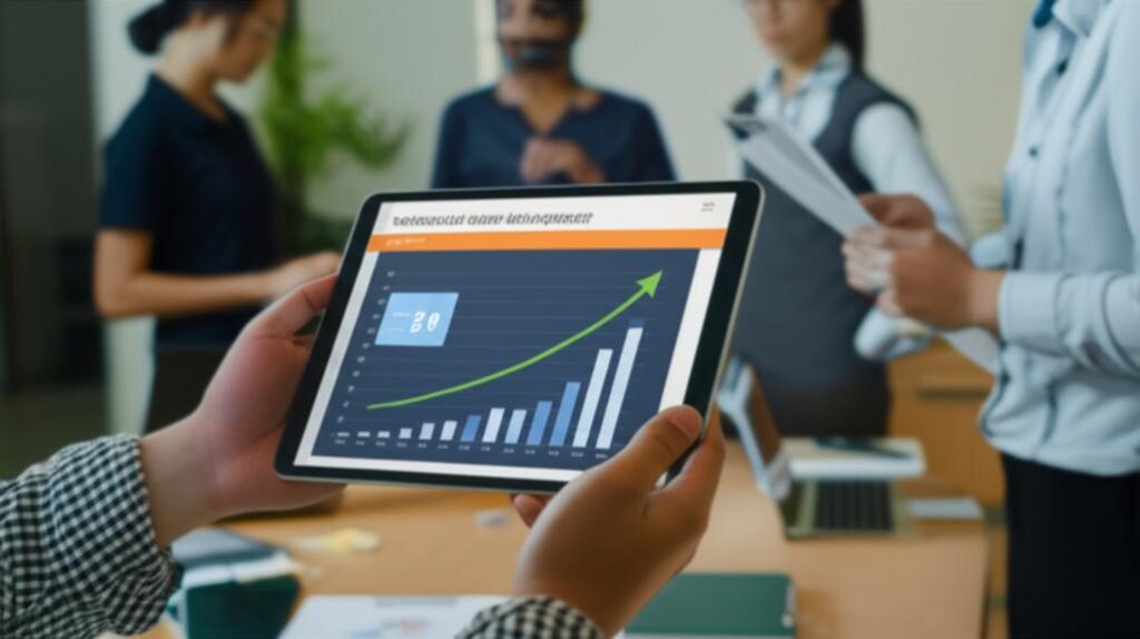 Phần mềm Quản lý Đơn hàng Bán sỉ: Tối ưu hóa Doanh thu và Hiệu quả Kinh doanh 8 Giao diện phần mềm quản lý đơn hàng bán sỉ hiển thị biểu đồ doanh thu.