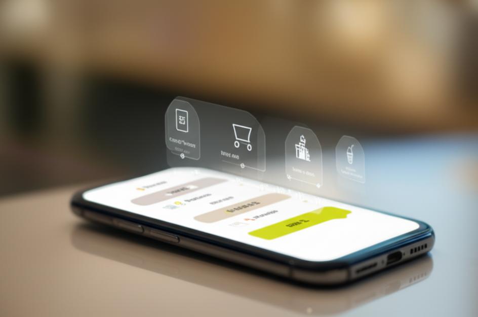 Ứng Dụng Đặt Hàng Offline: Giải Pháp Tối Ưu Cho Kinh Doanh Hiện Đại 2 Điện thoại hiển thị ứng dụng đặt hàng offline, minh họa giải pháp kinh doanh liền mạch.