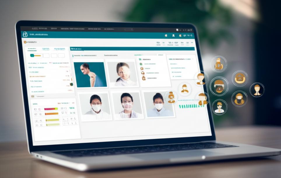 Giao diện phần mềm CRM quản lý khách sạn.