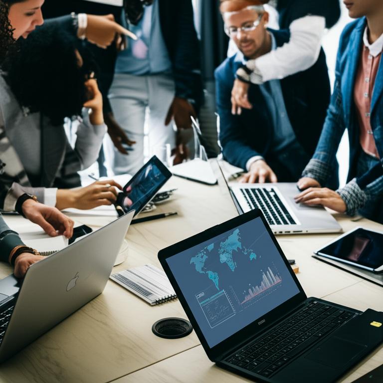 Nhân viên làm việc từ xa hiệu quả với công nghệ hiện đại.