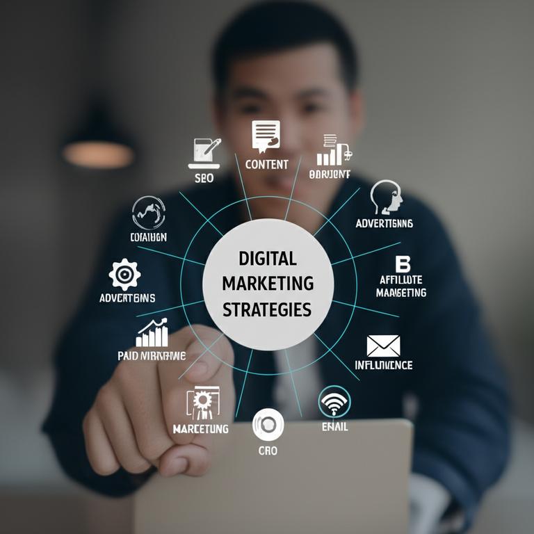 Ví Dụ Marketing Số Thành Công: Chìa Khóa Bứt Phá Cho Doanh Nghiệp Hiện Đại 5 Infographic về các chiến lược marketing số.