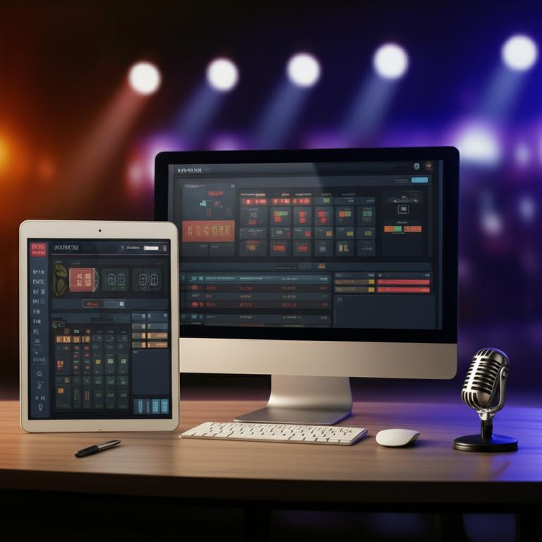 Ebiz Phần Mềm Quản Lý Karaoke: Tối Ưu Vận Hành, Tăng Doanh Thu Vượt Trội 1 Giao diện phần mềm quản lý karaoke Ebiz trên thiết bị điện tử.