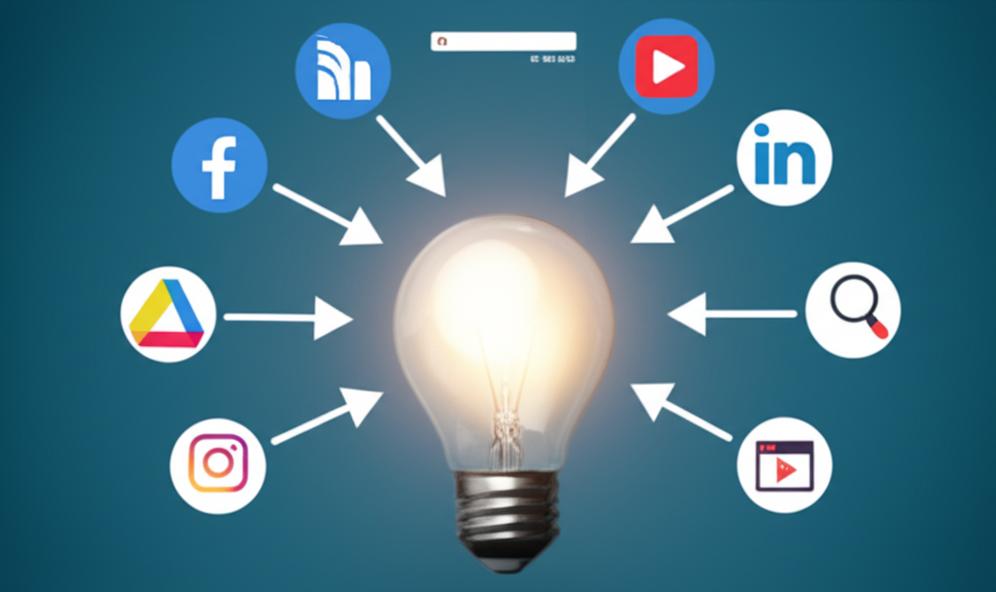 Minh họa giai đoạn nhận biết, thu hút khách hàng tiềm năng.